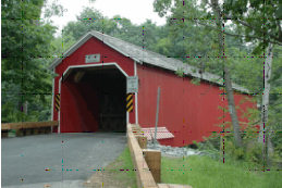 Eagleville Bridge. Photo by Sally Smith, 9-18-07